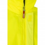 Parka laboral extra grande de poliéster de alta visibilidad 190 g/m2 quinta vista