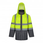 Parka 4 en 1 extra grande con revestimiento de poliéster 180 g/m2 quinta vista