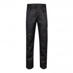 Pantalón de algodón y poliéster con cintura elástica 190 g/m2 color negro