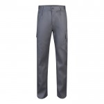 Pantalón de algodón y poliéster con cintura elástica 190 g/m2 color gris