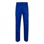 Pantalón de algodón y poliéster con cintura elástica 190 g/m2 color azul real