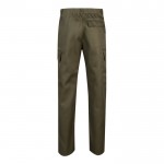 Pantalón de algodón y poliéster con cintura elástica 190 g/m2 color verde militar segunda vista