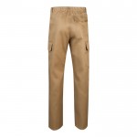 Pantalón de algodón y poliéster con cintura elástica 190 g/m2 color natural segunda vista