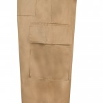 Pantalón de algodón y poliéster con cintura elástica 190 g/m2 color natural quinta vista