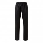 Pantalón unisex en algodón y poliéster con cintura elástica 190 g/m2 color negro