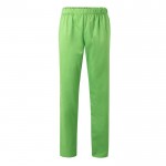Pantalón unisex en algodón y poliéster con cintura elástica 190 g/m2 color verde lima