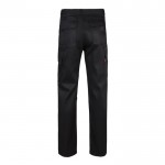 Pantalón multibolsillos unisex en algodón y poliéster 200 g/m2 color negro segunda vista