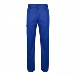 Pantalón multibolsillos unisex en algodón y poliéster 200 g/m2 color azul real