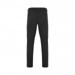 Pantalón tipo chino unisex elástico en algodón y elastano 260 g/m2 color negro segunda vista