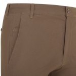Pantalón tipo chino unisex elástico en algodón y elastano 260 g/m2 color natural quinta vista