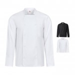 Chaqueta de cocina de manga larga de poliéster y algodón 175 g/m2 varios colores