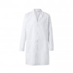 Blusa de sarga unisex en poliéster y algodón de 180 g/m2 color blanco