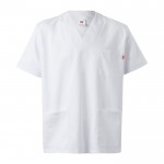 Túnica de sarga de manga corta de poliéster y algodón 190 g/m2 varios colores
