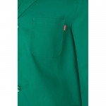 Blusa de trabajo de sarga de poliéster y algodón 175 g/m2 color verde quinta vista
