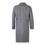 Blusa de trabajo de sarga de poliéster y algodón 175 g/m2 color gris segunda vista