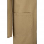 Blusa de trabajo de sarga de poliéster y algodón 175 g/m2 color natural sexta vista