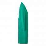 Bata laboral de manga larga de poliéster y algodón 175 g/m2 color verde cuarta vista