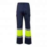 Pantalón de trabajo unisex de poliéster y algodón 190 g/m2 segunda vista