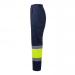 Pantalón de trabajo unisex de poliéster y algodón 190 g/m2 tercera vista