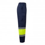 Pantalón de trabajo unisex de poliéster y algodón 190 g/m2 cuarta vista