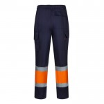 Pantalón de trabajo unisex de poliéster y algodón 190 g/m2 segunda vista