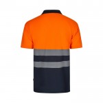 Polo de manga corta laboral unisex ojo de perdiz 140 g/m2 segunda vista