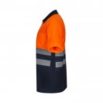 Polo de manga corta laboral unisex ojo de perdiz 140 g/m2 tercera vista