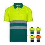 Polo de manga corta laboral unisex ojo de perdiz 140 g/m2 varios colores