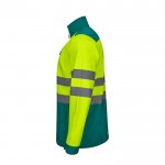 Chaqueta polar softshell extra grande de poliéster y elastano 280 g/m2 tercera vista