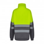 Jersey polar bicolor de trabajo en poliéster de 300 g/m2 segunda vista