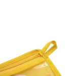 Set de estuche con accesorios color amarillo tercera vista