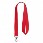 Lanyards personalizados baratos eventos color rojo
