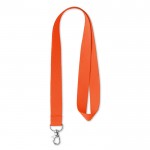 Lanyards personalizados baratos eventos color naranja