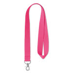 Lanyards personalizados baratos eventos color rosa