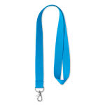 Lanyards personalizados baratos eventos color azul claro