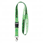 Lanyard publicitario sublimado con hebilla 