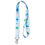 Lanyard sublimado plástico reciclado 5-9 días