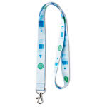 Lanyard corporativo plástico reciclado 