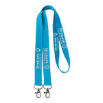 Lanyard doble corporativo