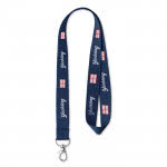 Lanyards promocionales logotipo tejido 