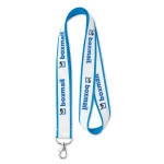 Lanyards con satín promocionales con logo 