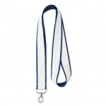 Lanyards sublimación capa satín 5 a 9 días color azul