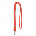 Lanyards de tipo cordón publicitarios color rojo