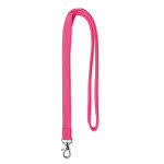 Lanyards de tipo cordón publicitarios color rosa