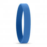 Pulseras de silicona baratas color azul