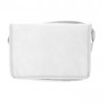 Bolsa nevera en varios colores con capacidad para 6 latas y asa a juego color blanco segunda vista