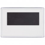Imán rectangular personalizable en papel a 1 cara 90x60mm