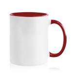 Taza de cerámica en varias opciones bicolor de 325ml vista 5