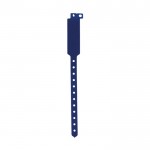 Pulsera de vinilo ideal para el control de accesos en festivales color azul marino