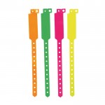 Pulsera de vinilo fluorescente para festivales y fiestas